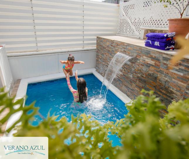 Alojamiento Turistico Verano Azul San Andres Bagian luar foto